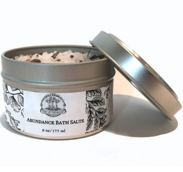 Abundance Bath Salts for Prosperity, Blessings & Success