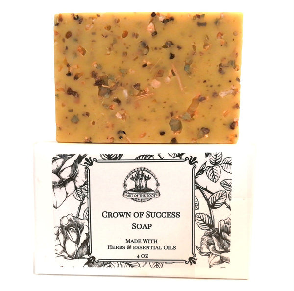Crown of Success Shea Herbal Soap for Prosperity, Abundance, Achievement & Attainment