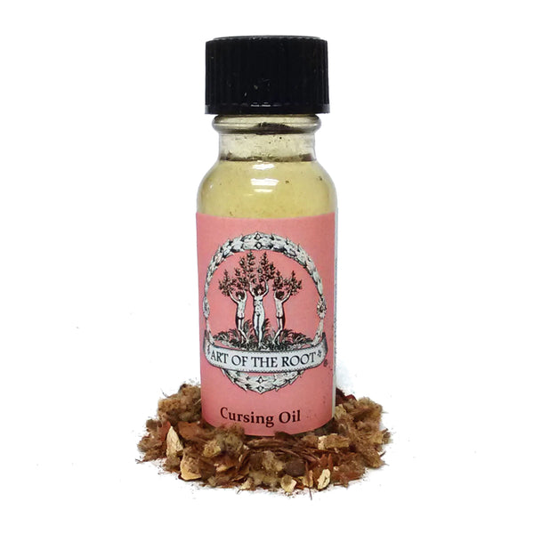 Cursing Oil for Hexes, Jinxes, Curses & Revenge