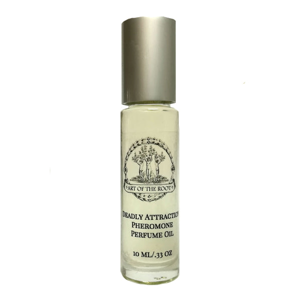 Deadly Attraction Roll-On Perfume Oil with Pheromones for Passion, Seduction, Arousal & Romance