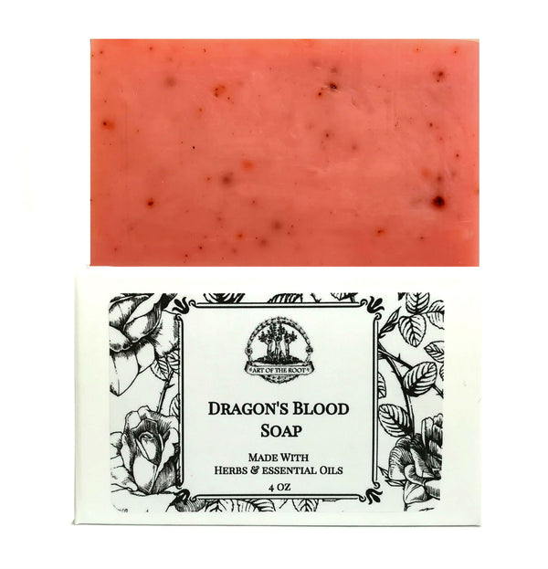 Dragon's Blood Shea Soap Bar for Purification, Love, Protection & Power