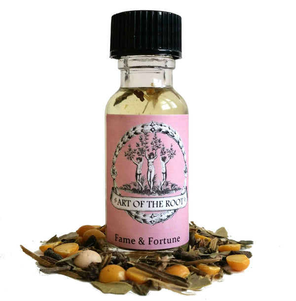Fame & Fortune Oil for Power, Notoriety, Beauty, Success, Wealth and Luck