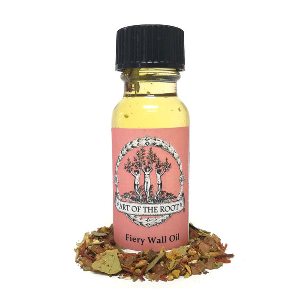 Fiery Wall of Protection Oil 1/2 oz for Hoodoo, Conjure, Vodoo & Pagan Ceremonies