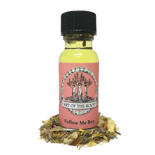 Follow Me Boy Oil 1/2 oz for Hoodoo, Voodoo, Wicca & Pagan Rituals