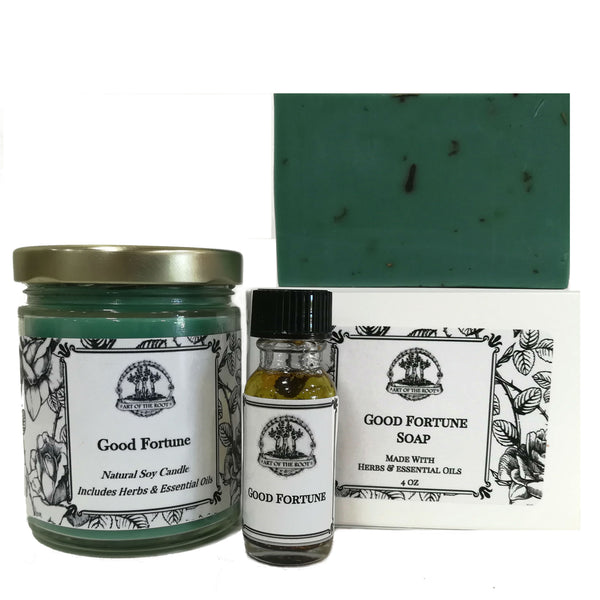 Good Fortune Spell Kit for Blessings, Prosperity, Abundance, Wishes & Well-Being