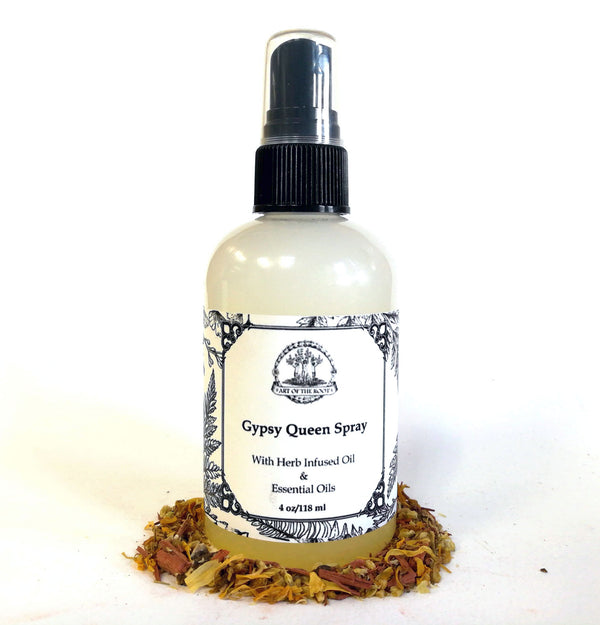Gypsy Queen Body Spray for Divination, Meditation & Inner Transformation