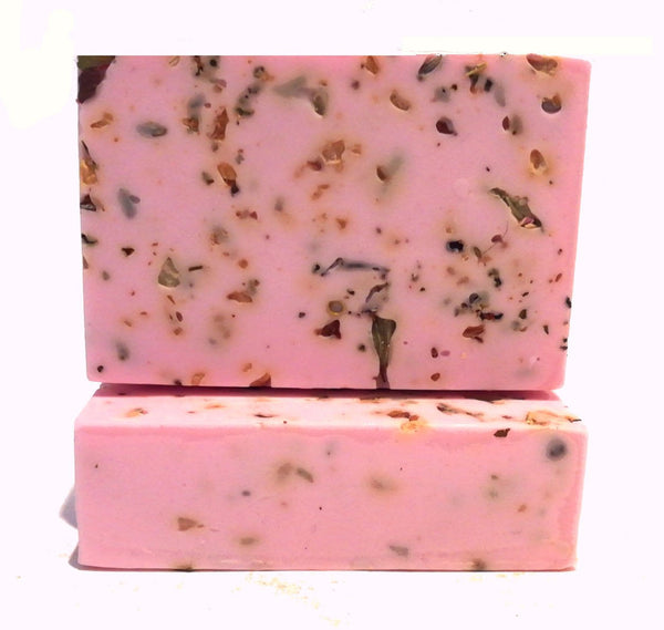 Love & Romance Shea Herbal Soap Bar for Hoodoo Voodoo Wiccan & Pagan Rituals