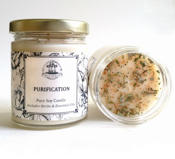 Purification Soy Candle for Negativity & Unwanted Energy