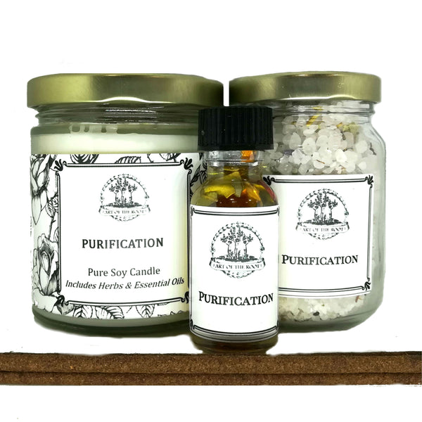 Purification Spell Kit for Negativity, Spiritual Cleansing & to Dispel Unwanted Influences