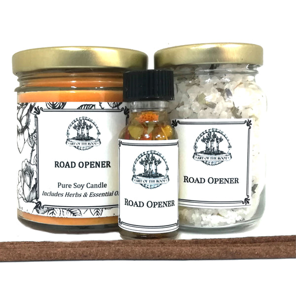 Road Opener Spell Kit for New Opportunities, Obstacles & Fresh Starts