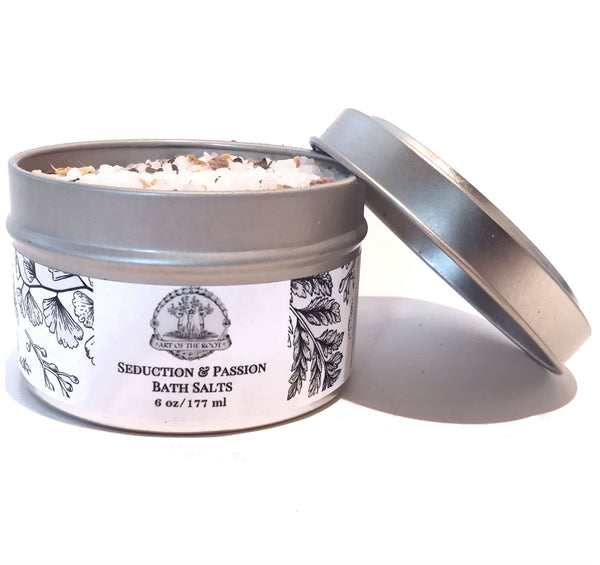 Seduction & Passion Bath Salts for Hoodoo, Voodoo, Wicca & Pagan Spells