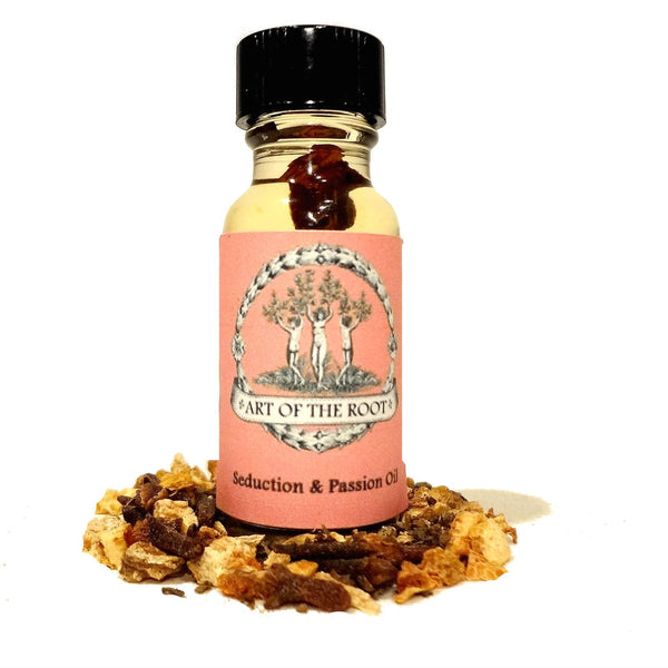 Seduction & Passion Oil  1/2 oz for Hoodoo, Voodoo, Wicca & Pagan Divination