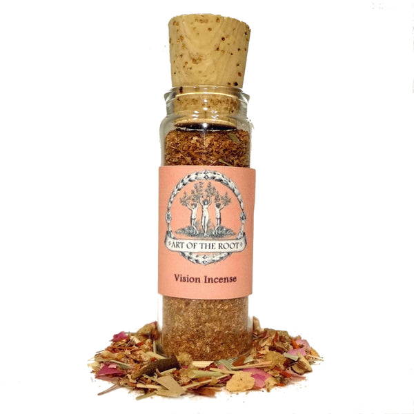 Vision Incense for Hoodoo, Voodoo, Wicca & Pagan Divination