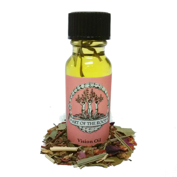 Vision Oil for Hoodoo, Santeria, Wicca & Pagan Ceremonies