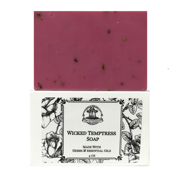 Wicked Temptress Shea Herbal Soap Bar with Pheromones for Attraction, Seduction & Passion