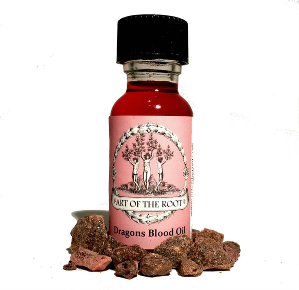 Dragon's Blood Oil For Hoodoo, Voodoo, Wicca & Pagan Rituals