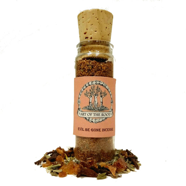 Evil Be Gone Incense 1.25 oz "Espanta Muerta" for Hoodoo, Voodoo, Santeria and Pagan Rituals