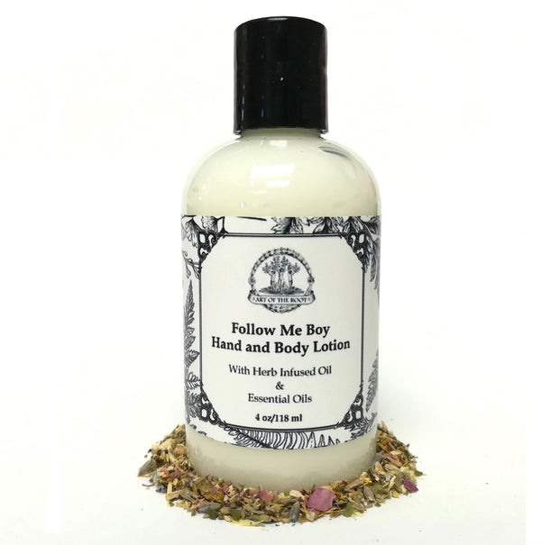 Follow Me Boy Hand & Body Lotion for Love, Romance, Intrigue & Seduction