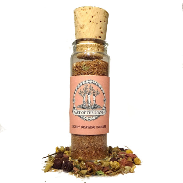Money Drawing Incense for Hoodoo, Voodoo, Wicca & Pagan Spells