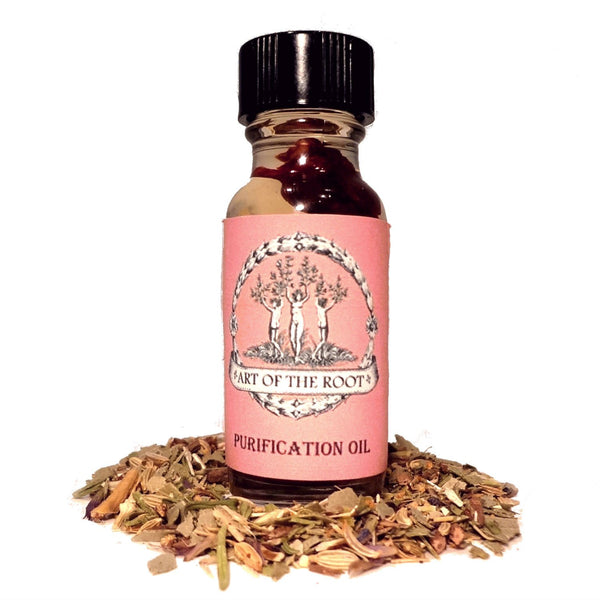 Purification Oil for Hoodoo, Voodoo, Wicca and Pagan Rituals