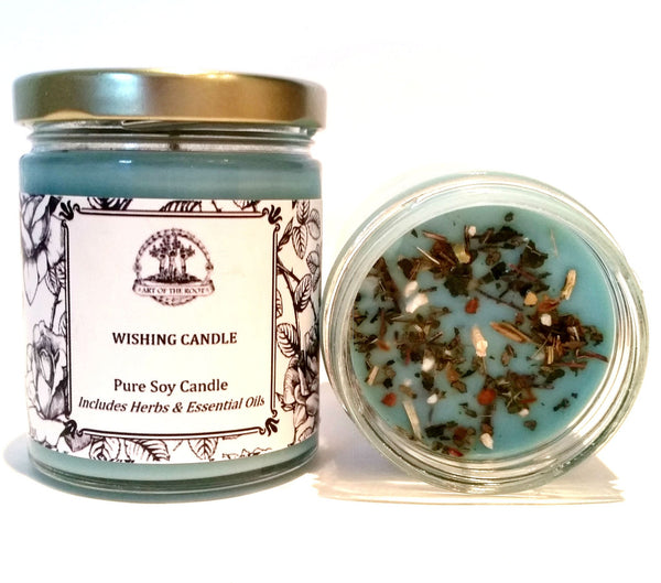 Wishing Soy Spell Candle for Blessings, Special Requests & Obtaining One's Desires